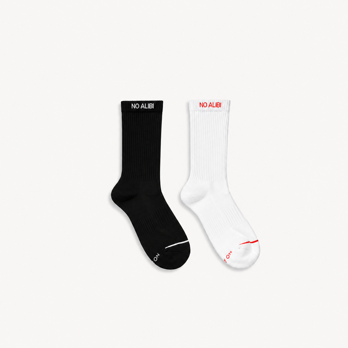 No Alibi Signature Crew Socks